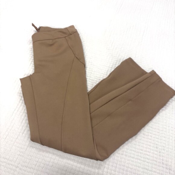 Tan Skinny Ankle Pants, Sz 2 ... Beautiful Piece - Picture 1 of 5